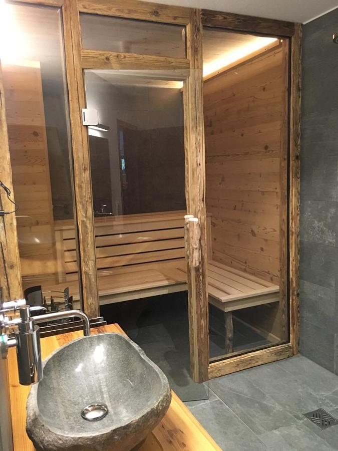 Premium-Chalet Achental Mit Kamin Und Sauna Schleching Exterior foto
