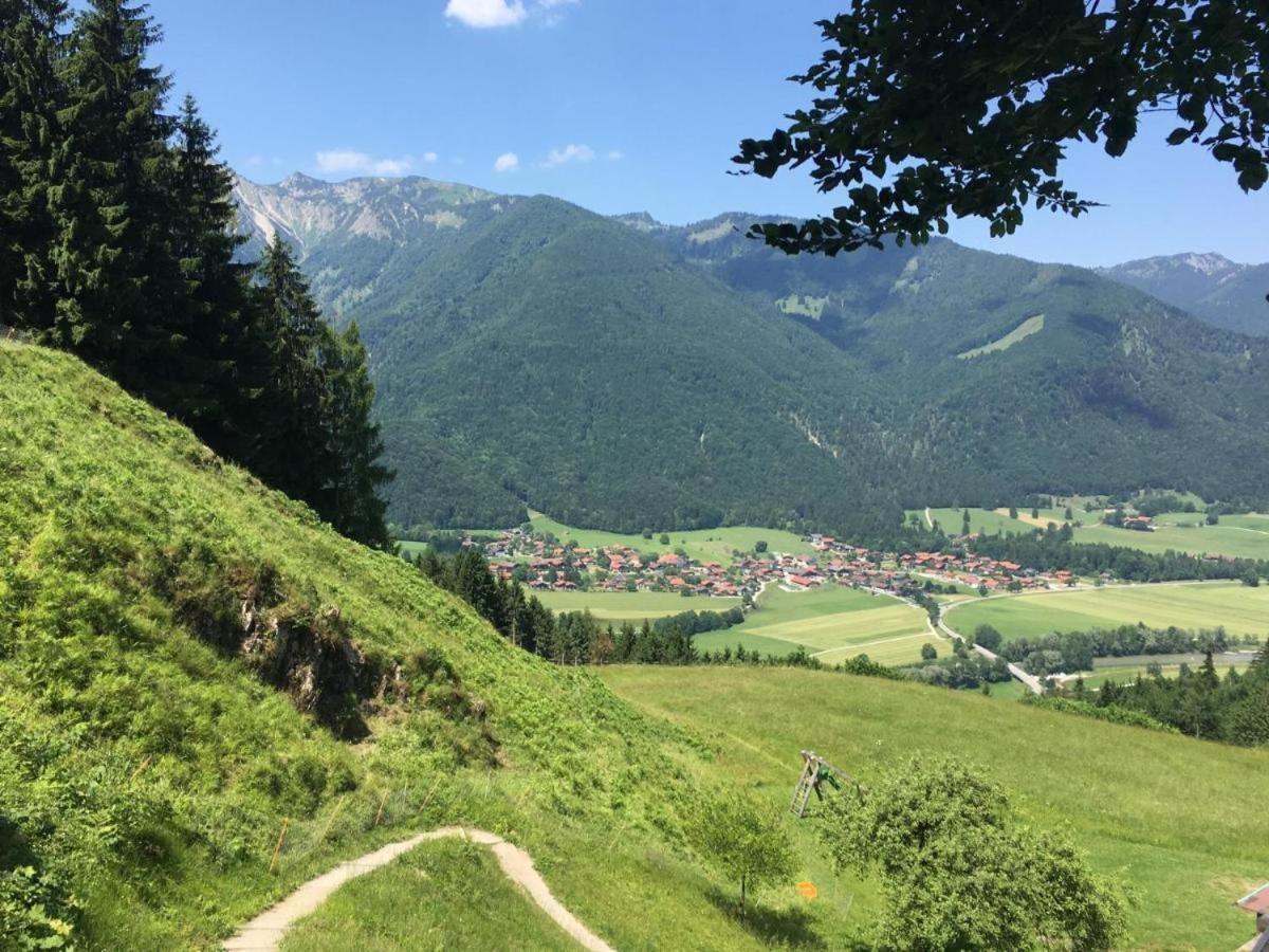 Premium-Chalet Achental Mit Kamin Und Sauna Schleching Exterior foto